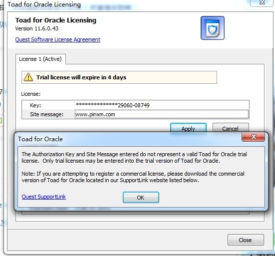 Toad For Oracle 12 License Key
